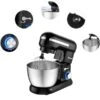 Costway 3.8 L 8-Speed Black Stand Mixer