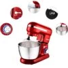 Costway 3.8 L 8-Speed Red Stand Mixer