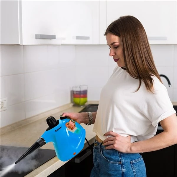 Costway 1-Speed 1050 W Multipurpose Steam Cleaner In Blue - Image 3