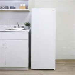 Koolatron 5.3-cu.ft. (150L) White Slim Upright Freezer - Manual Defrost