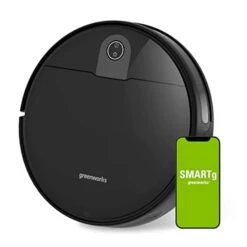 Greenworks Black Auto Charging Robotic Vacuum Cleaner