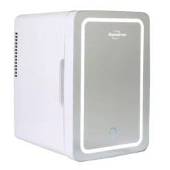 Koolatron Cosmetics Fridge With LED Lighted Makeup Mirror