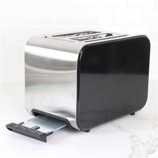 Total Chef 2-Slice Stainless Steel Toaster With Defrost And Reheat