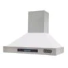 KUCHT 30-in Ducted White Wall-Mounted Range Hood