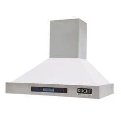 KUCHT 30-in Ducted White Wall-Mounted Range Hood