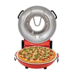 Kalorik 12-in X 12-in Hot Stone Pizza Oven In Red