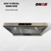 Onex 30-in 900 CFM Stainless Steel Under Cabinet Range Hood