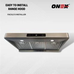 Onex 30-in 900 CFM Stainless Steel Under Cabinet Range Hood