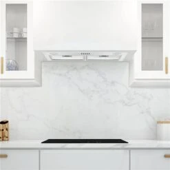 Ancona 28-in 600 CFM Stainless Steel Ducted Insert Range Hood With Charcoal Filter Included