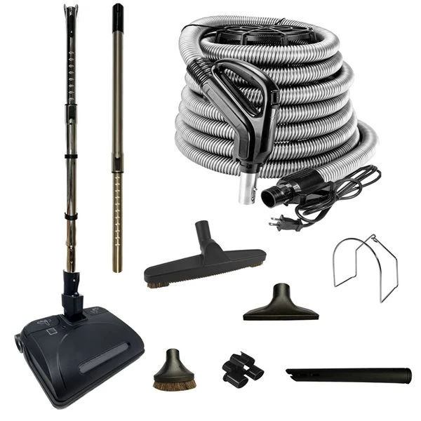 VPC Central Vacuum Accessory Kit - Ultra Electric Power Nozzle - 30-ft - Image 2