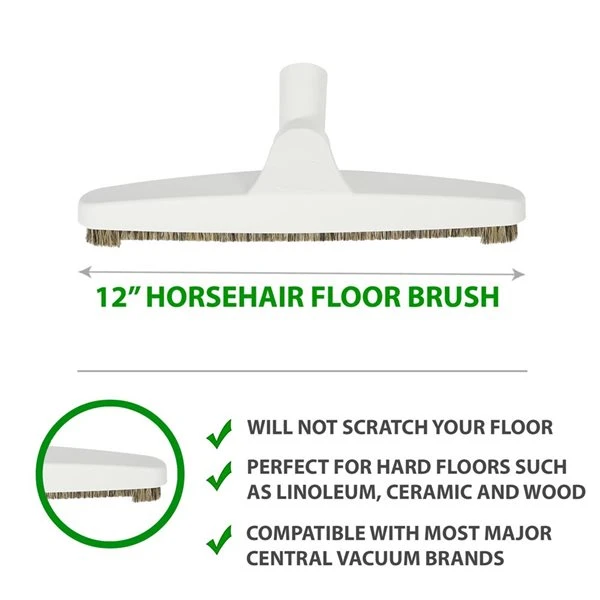 VPC Central Vacuum Stainless Steel Telescopic Wand Set And Cleaning Kit - Image 3