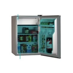 Black & Decker BLACK+DECKER 2.5-cu. Ft Grey Compact Mini Refrigerator