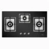 FOTILE Eps Series 34-in 3-Burner Black Gas Cooktop