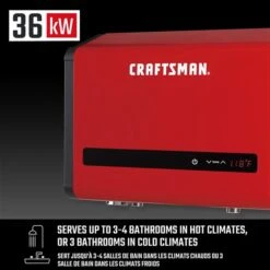 Craftsman Pro-temp Plus Series 240-volt 36-kW 7.3 Gpm Tankless Electric Water Heater