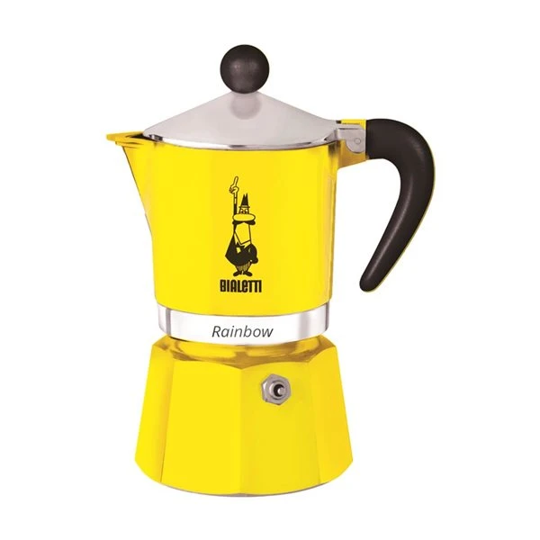 Bialetti BI Rainbow 6 Cup Yellow