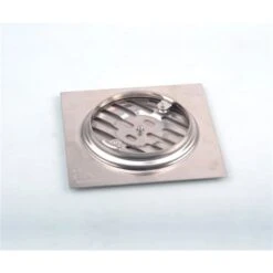 DROP Bath And Kitchen Invisible Series 5.9-in Shower Floor Drain In Chrome Metal