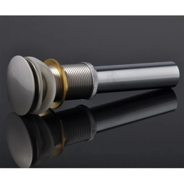 Drop Bath And Kitchen Chrome Brass Sink Drain Without Overflow - Image 3