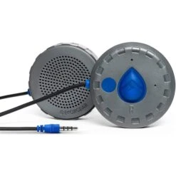 ECOXGEAR EcoPucks IPX7 Waterproof Bluethoot Wired Helmet Audio