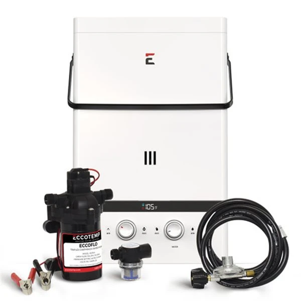 Eccotemp Luxe Portables 3 GPM 75000-BTU Outdoor Liquid Propane Tankless Water Heater - Image 4