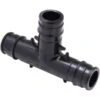 Plumbing N Parts 0.5-in W Black Cold-Expanded Polymer Blend Tee, Pack Of 10