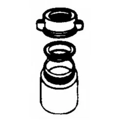 Plumbing N Parts 1.25-in W ABS Male Trap Adapter, Pack Of 10