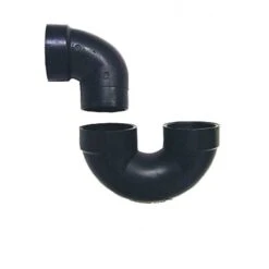 Plumbing N Parts 1.5-in W ABS P-Trap, Pack Of 10