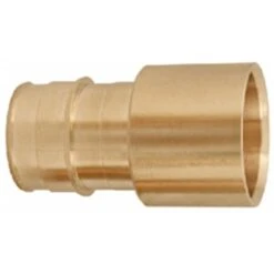 Plumbing N Parts 0.5-in W Brass Cold-Expanded Sweat Adapter, Pack Of 10