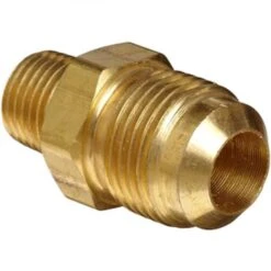 Plumbing N Parts 1 3/8-in X 1/4-in Brass Threaded Flare Male Adapter Fitting, Pack Of 10