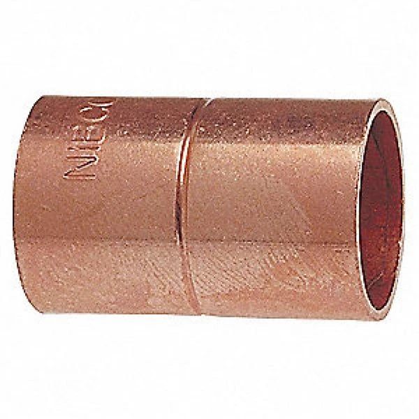 Plumbing N Parts 1-in W Copper Coupling, Pack Of 10 - Image 2