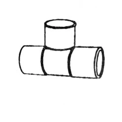 Plumbing N Parts 0.5-in W Copper Tee Fittings, Pack Of 10