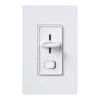 Lutron Dimmer Single Pole Sliding White 600W