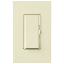 Lutron Diva Single Pole Light Dimmer - Rocker Control - 600-watt - 120-volt