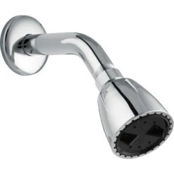 Master Plumber Chrome Finish Shower Head Set