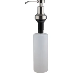 Master Plumber Soap Dispenser With Brushed Nickel Finish - 482-g Capacity