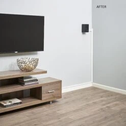 Wiremold 2-in X 60-in Low-Voltage White Cord Cover