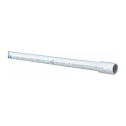 Kraloy Rigid Electrical Conduit In Grey PVC 2-in X 10-ft