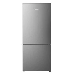 Hisense 14.7 Cu. Feet Bottom-Freezer Refrigerator (Fingerprint Resistant - Stainless Steel)