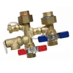 Giant Service Valve Kit - Brass - For Tankless Water Heater - Easy Installation