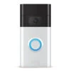 Ring Wireless Video Doorbell - 160-Degree Field Of View - Satin Nickel