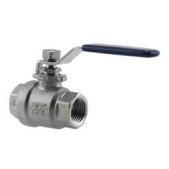 Plumbeeze Stainless Steel Ball Valve - 1/2-in Diameter