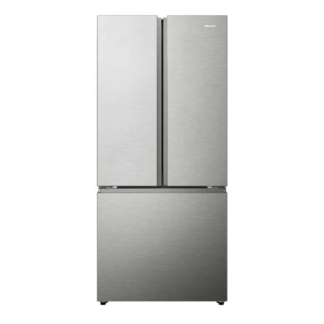 Hisense French Door Refrigerator - 20.8-cu Ft - 30-in - Stainless Steel