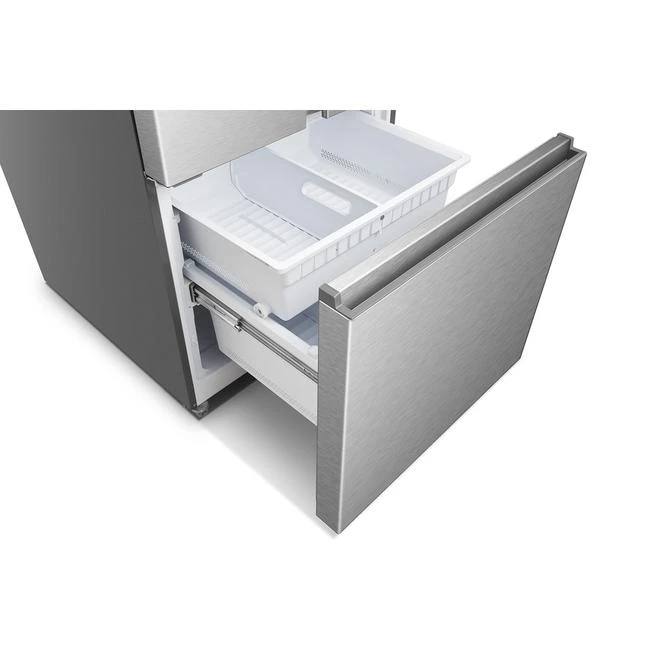 Hisense French Door Refrigerator - 20.8-cu Ft - 30-in - Stainless Steel - Image 2