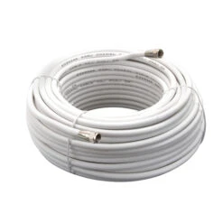 Zenith 100-ft White 18-AWG RG6 Coaxial Cable