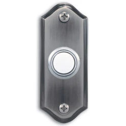 Door Bell Button, Antique Bronze