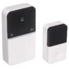 Globe Electric Globe Wireless Door Chime- Kinetic Energy- Black/White