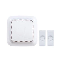 Heath Zenith Wireless Door Chime - 3 Tunes - White