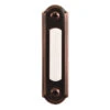 Globe Electric Globe Oil-Rubbed Bronze Lighted Wired Doorbell Push Button