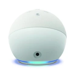 Amazon Echo Dot (5th Gen) Smart Speaker With Clock And Alexa - Glacier White