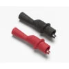 Set Of Fluke Sliding Aligator Clips - Nickel-Plated Steel - Red And Black