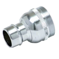 Master Plumber Snap-In Aerator Fitting With Dual Threads